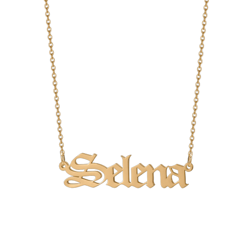 Old english nameplate deals