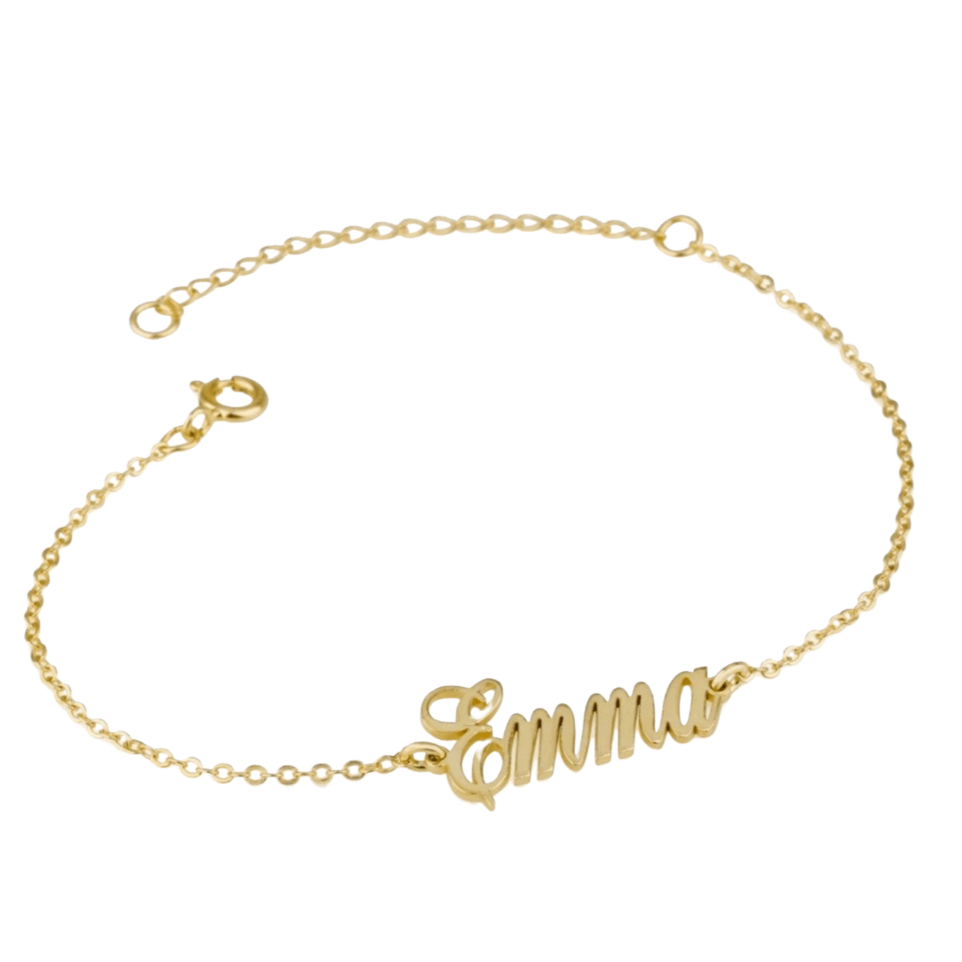 Gold custom anklet deals