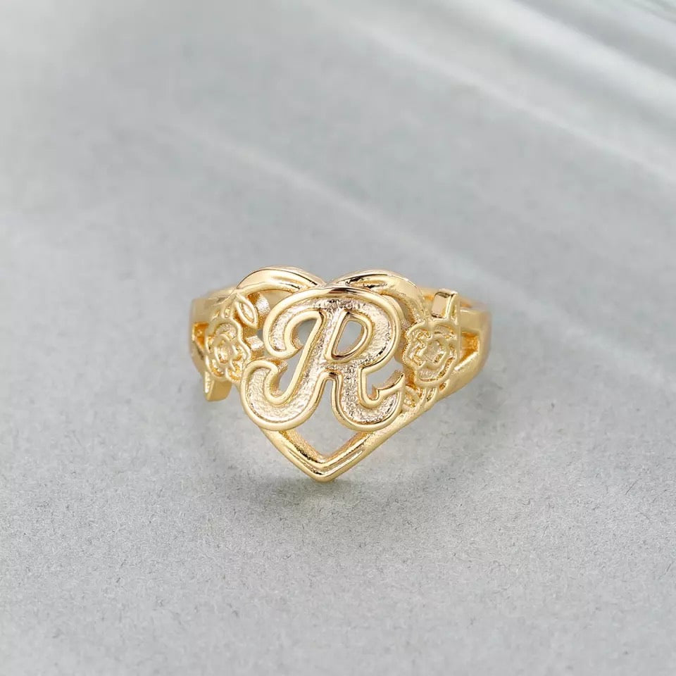 The Cut Heart Initial Ring