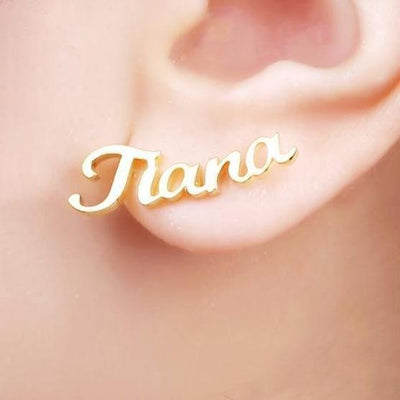 Classic Name Earrings